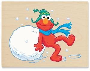Winter fun for Elmo