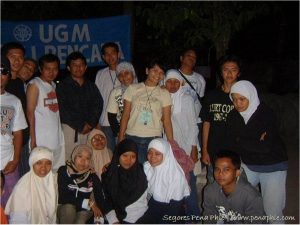 bersama dosen pembimbing lapangan