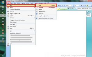 step 1 copy text from picture, OneNote